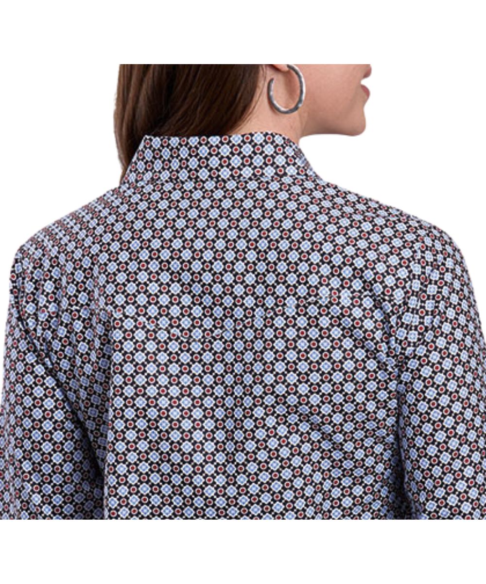 Roper Women's Black Foulard Western Snap Shirt
