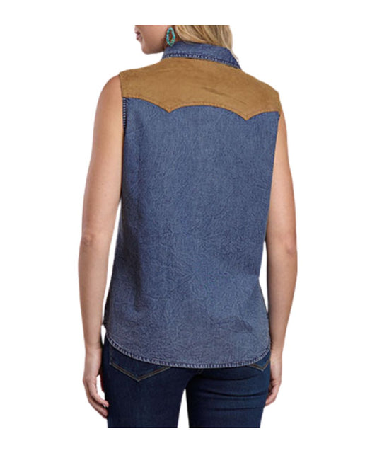 Roper Women's Western Denim Blouse