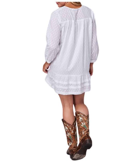 Roper Women's Swiss Dot Dress