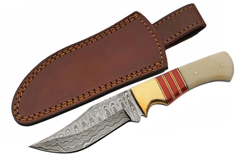 Double D Red Admiral Bone Hunting Knife