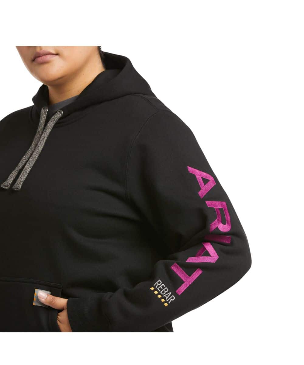 Ariat Women's Black Rebar Hoodie