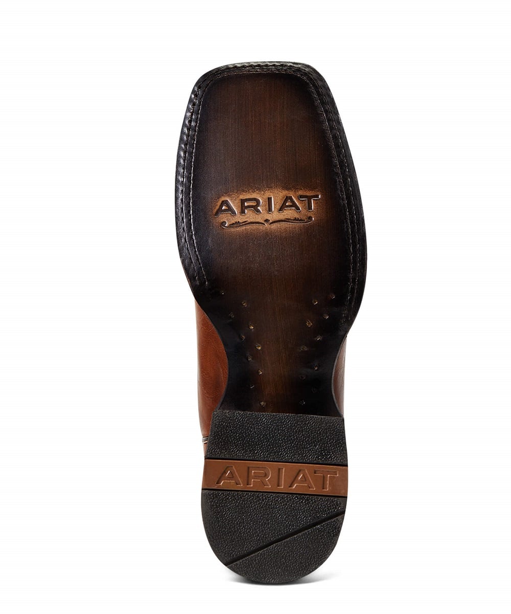 Ariat Women's Brown And Crackled White Circuit Patriot Boot