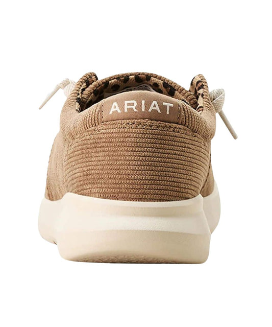 Ariat Women's Tan Corduroy Hilo Shoe