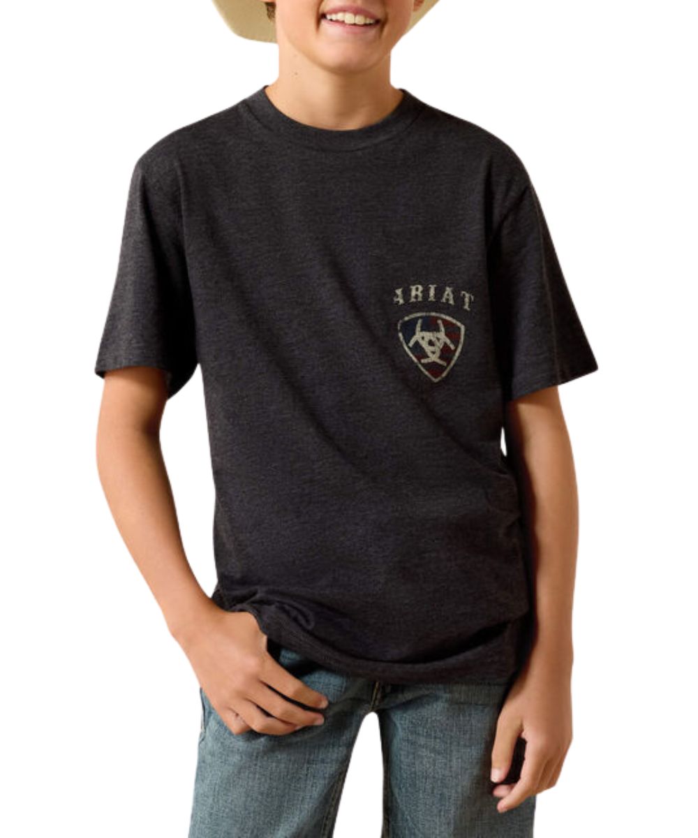 Ariat Boys' American Bison Tee