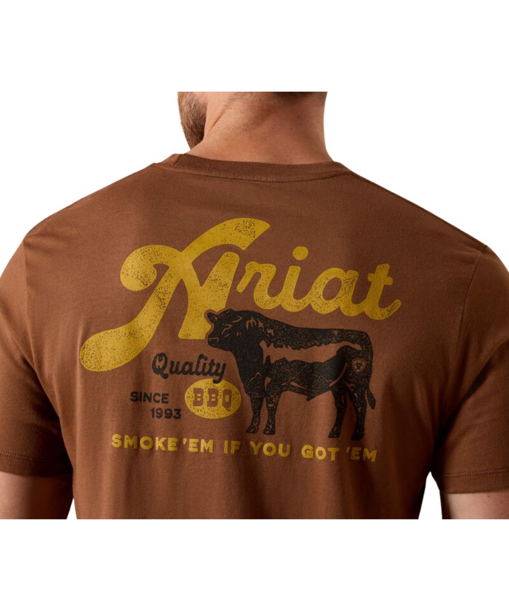 Ariat Men's BBQ Smoke Tee