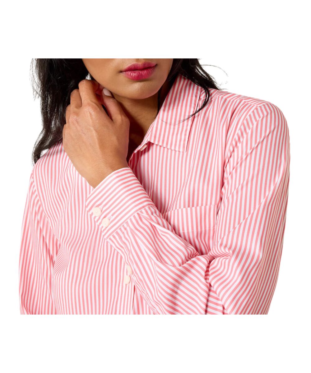 Ariat Women's Sun Kissed Coral Kirby Pro Button Down Shirt