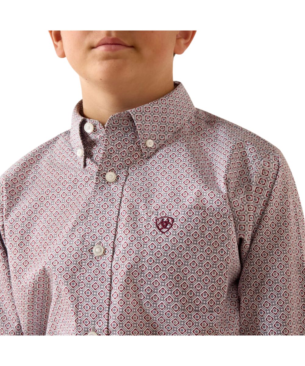 Ariat Boys' Philly Button Down Shirt