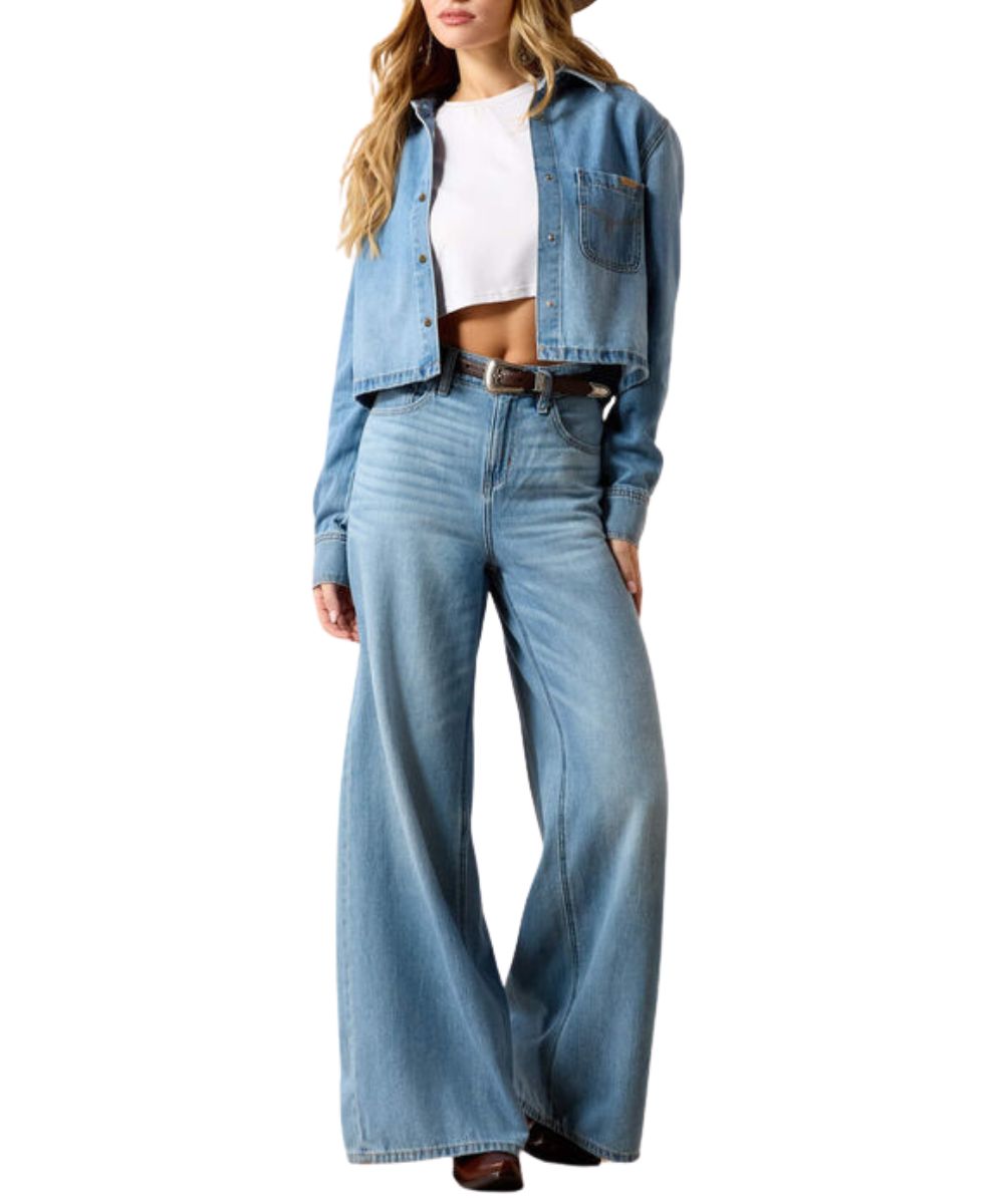 Ariat Women's Cropped Comfort Snap Shirt