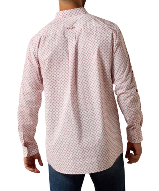 Straight Back Yoke With Box Pleat And Logo Embroidery