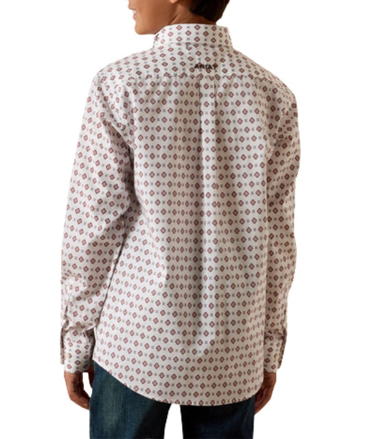 Straight Back Yoke With A Box Pleat