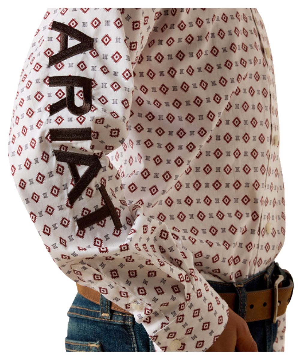 Ariat Boys' Team Dallas Button Down Shirt
