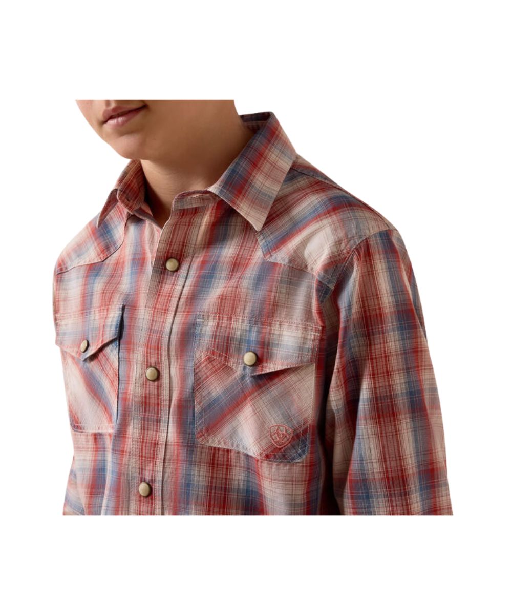 Ariat Boys' Retro Hodge Snap Shirt