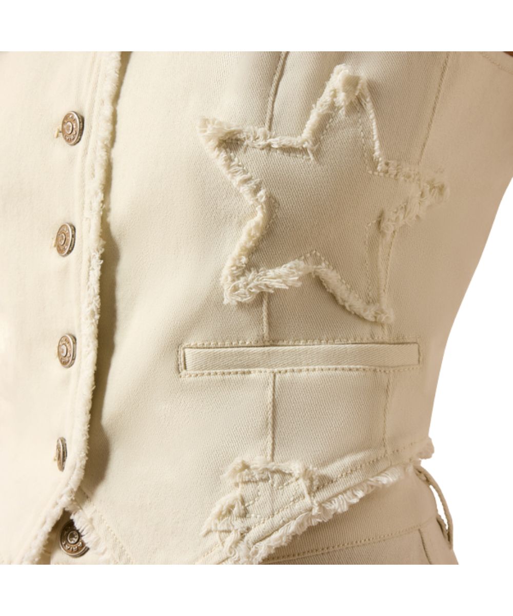 Button-Front Closure And Slip Pockets