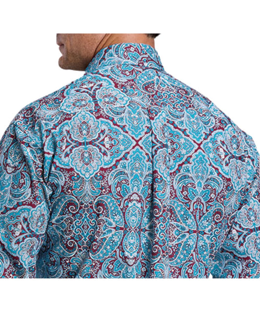 Stetson Men's Willow Paisley Button Down Shirt