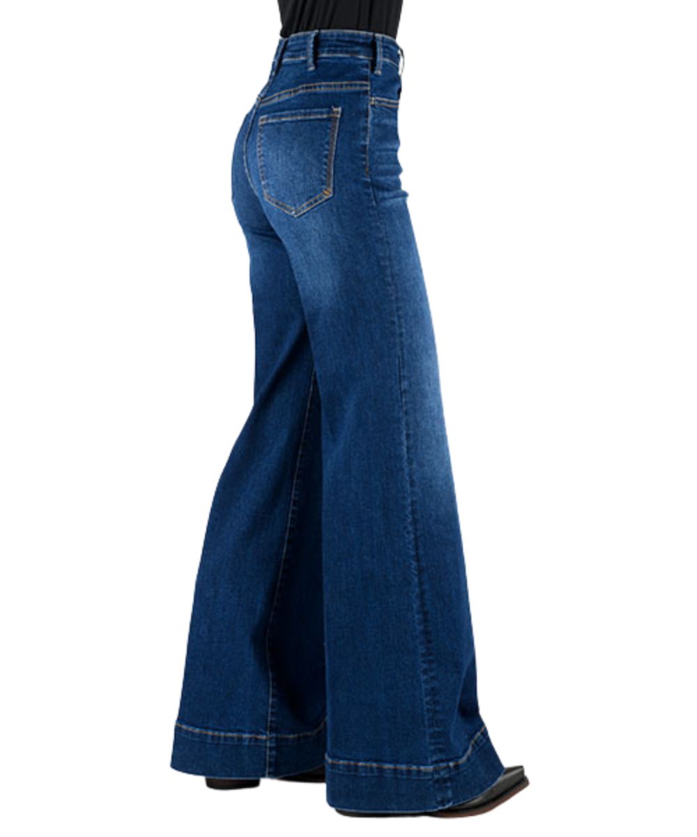 Stetson Women's Wide Leg Trouser Jean