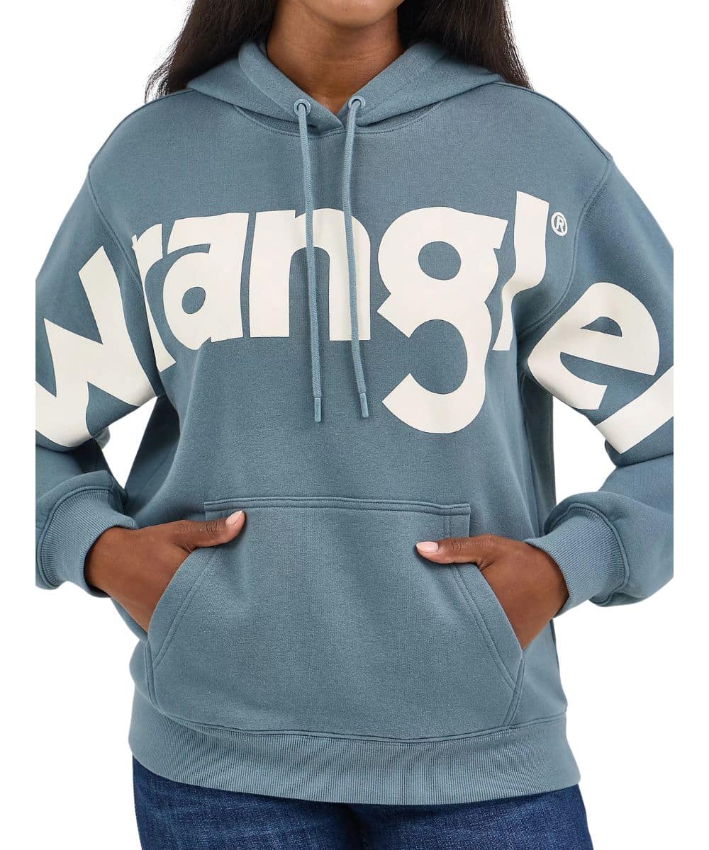 Wrangler Women's Bold Logo Hoodie
