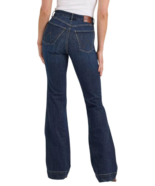 Women's Dark Wash Trouser Jean