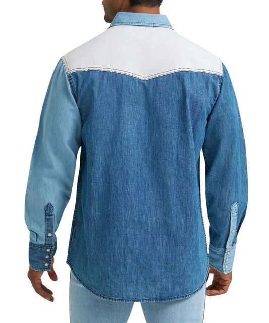 Wrangler Men's Vintage Snap Shirt