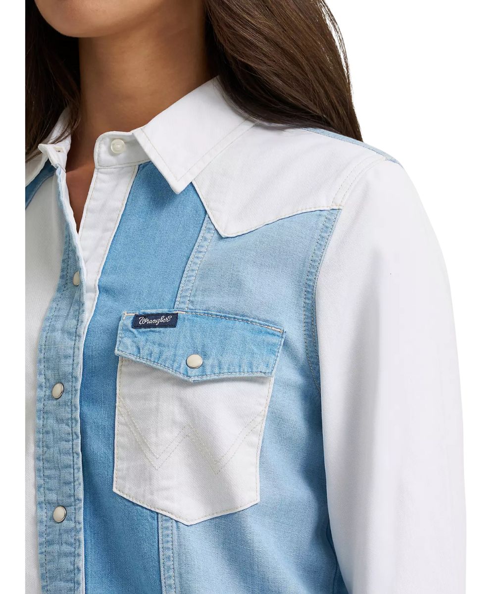 Wrangler Women's Retro Americana Snap Shirt