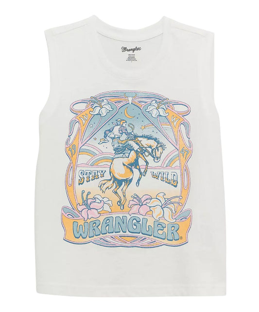 Wrangler Girls' Western Tank Top