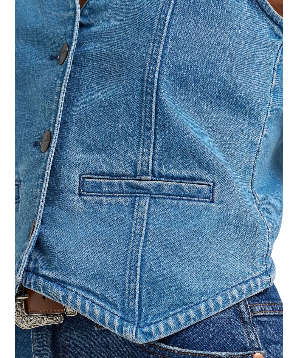 Wrangler Women's Denim Vest