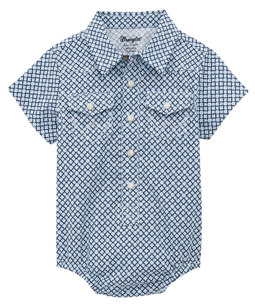 Wrangler Baby Boys' Western Snap Onesie