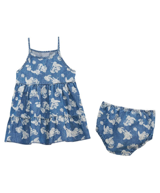 Wrangler Little Girls' Denim Dress