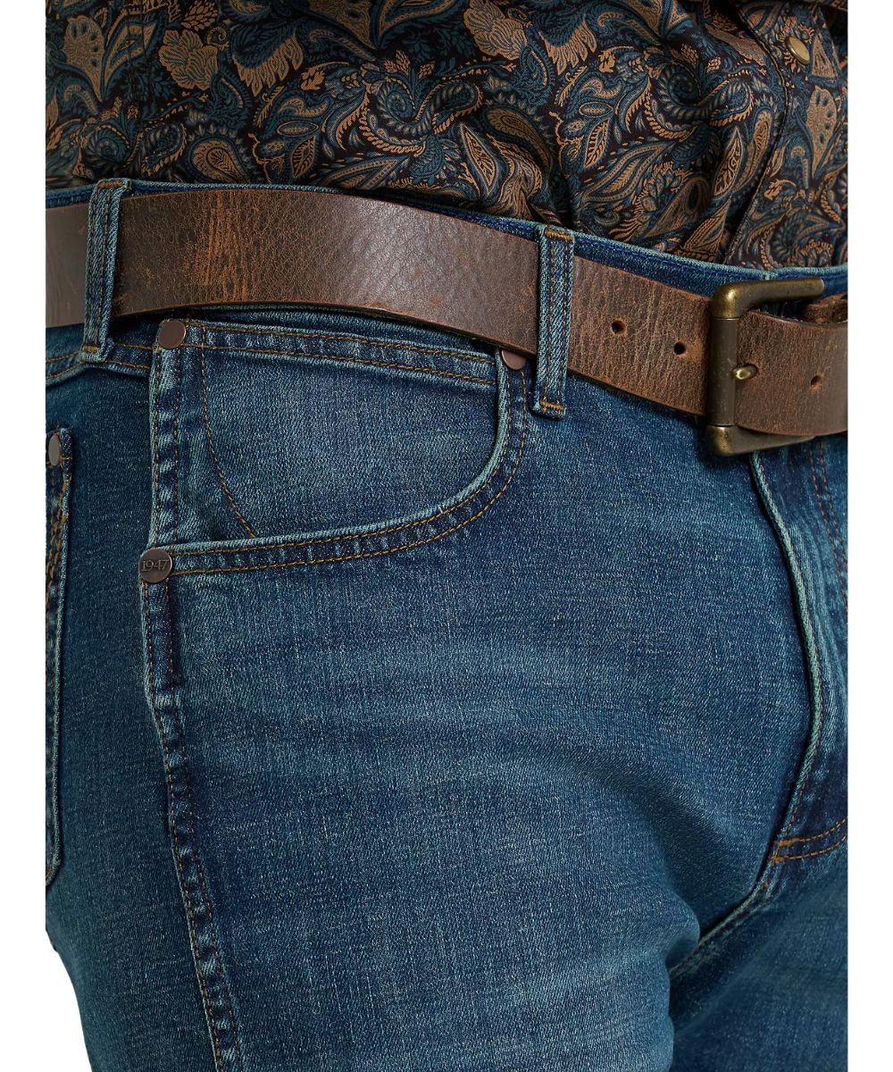 Close-up view of the front pockets