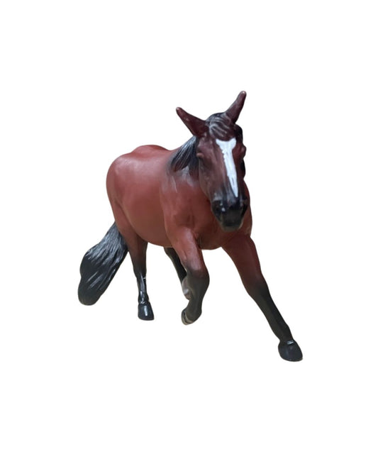 Realistic Barrel Racing Horse Toy