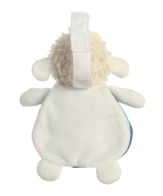 Off White Lamb Plush With An Attached Crinkle Bedtime Prayer Story Book