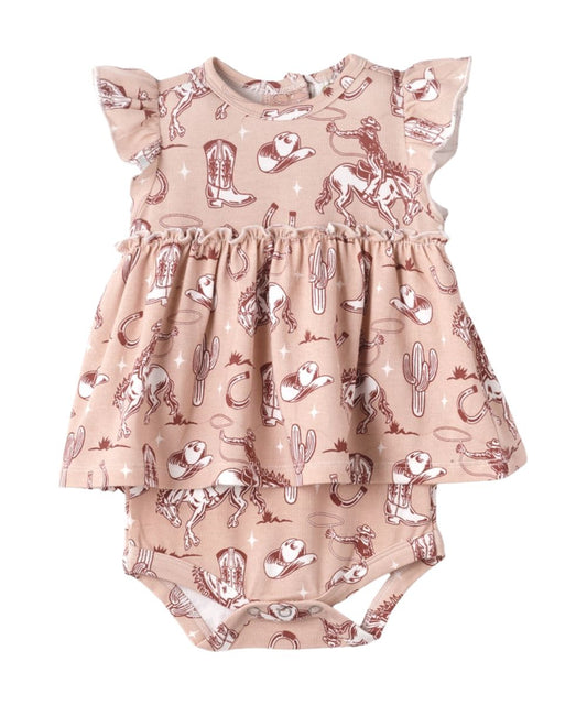 Tesa Babe Infant Girls' Cowgirl Onesie