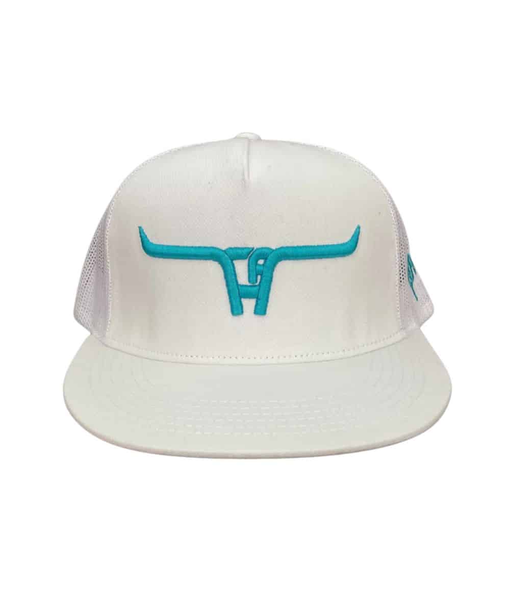 Cactus Alley White Longhorn Cap