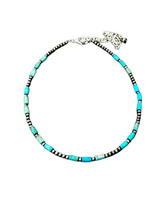 Isac Trading Women's Navajo Gemstone Necklace