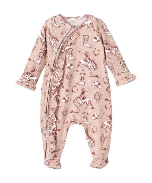Tesa Babe Infant Girls' Cowgirl Romper