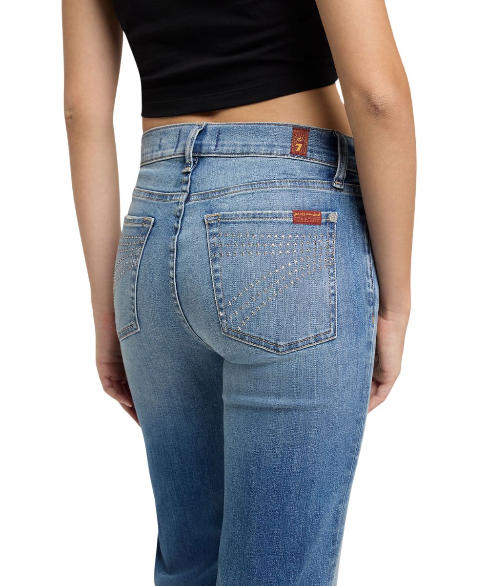 7 For All Mankind Women's Faded Echo Dojo Trouser Jean