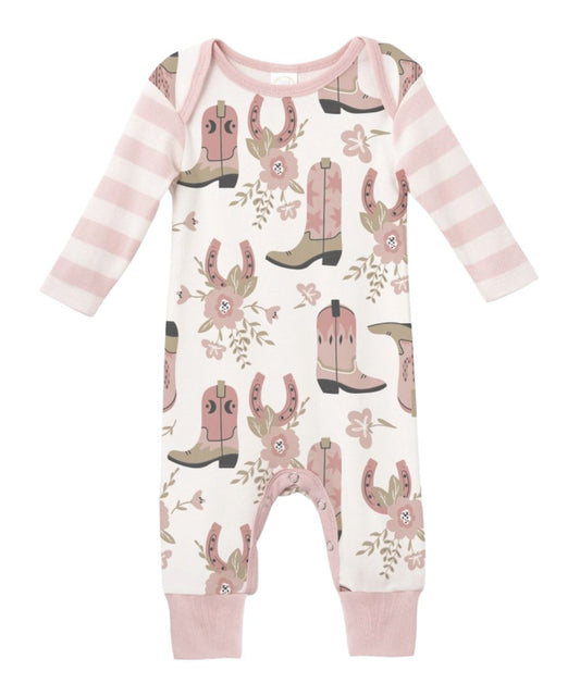 Tesa Babe Infant Girls' Cowgirl Romper