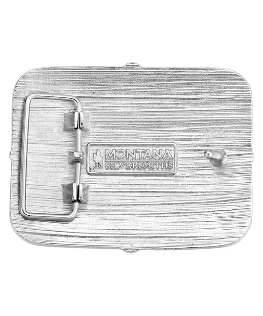 Montana Silversmiths Men's Six Shooter Belt Buckle