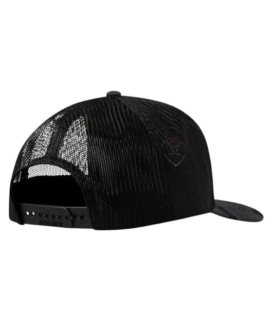 Black Mesh Sides And Back With Adjustable Snapback Closure