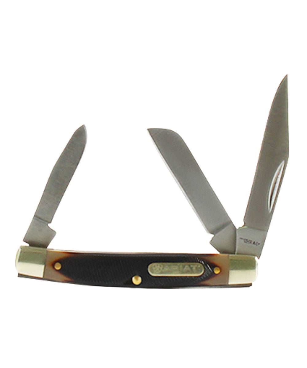 Triple blade Ariat folding knife.