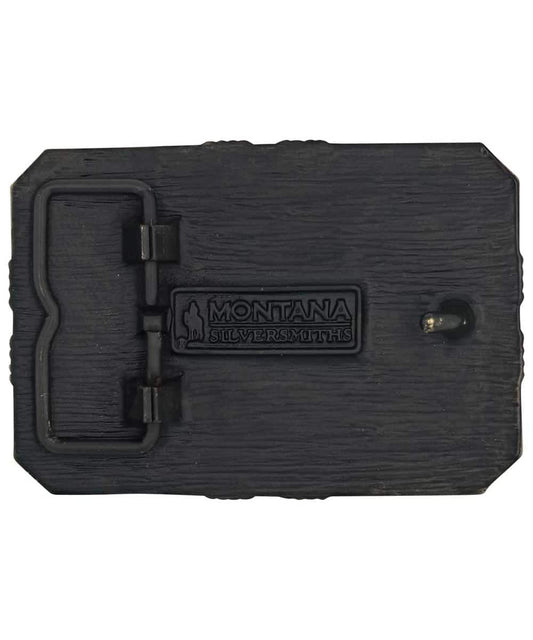 Montana Silversmiths Men's Forever Free Heritage Attitude Buckle