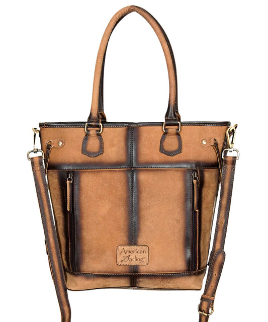 American Darling Women's Cowhide Tote