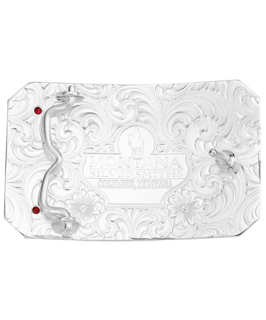 Montana Silversmiths Men's Noble Pride Belt Buckle