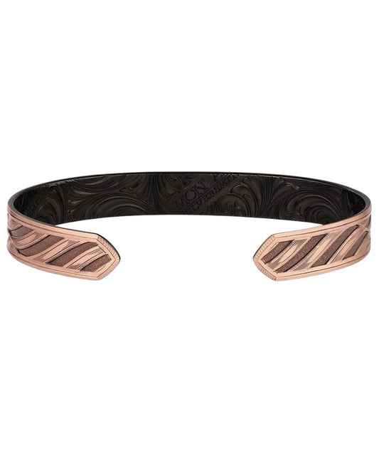 Montana Silversmiths Men's Untamed Valor Bracelet