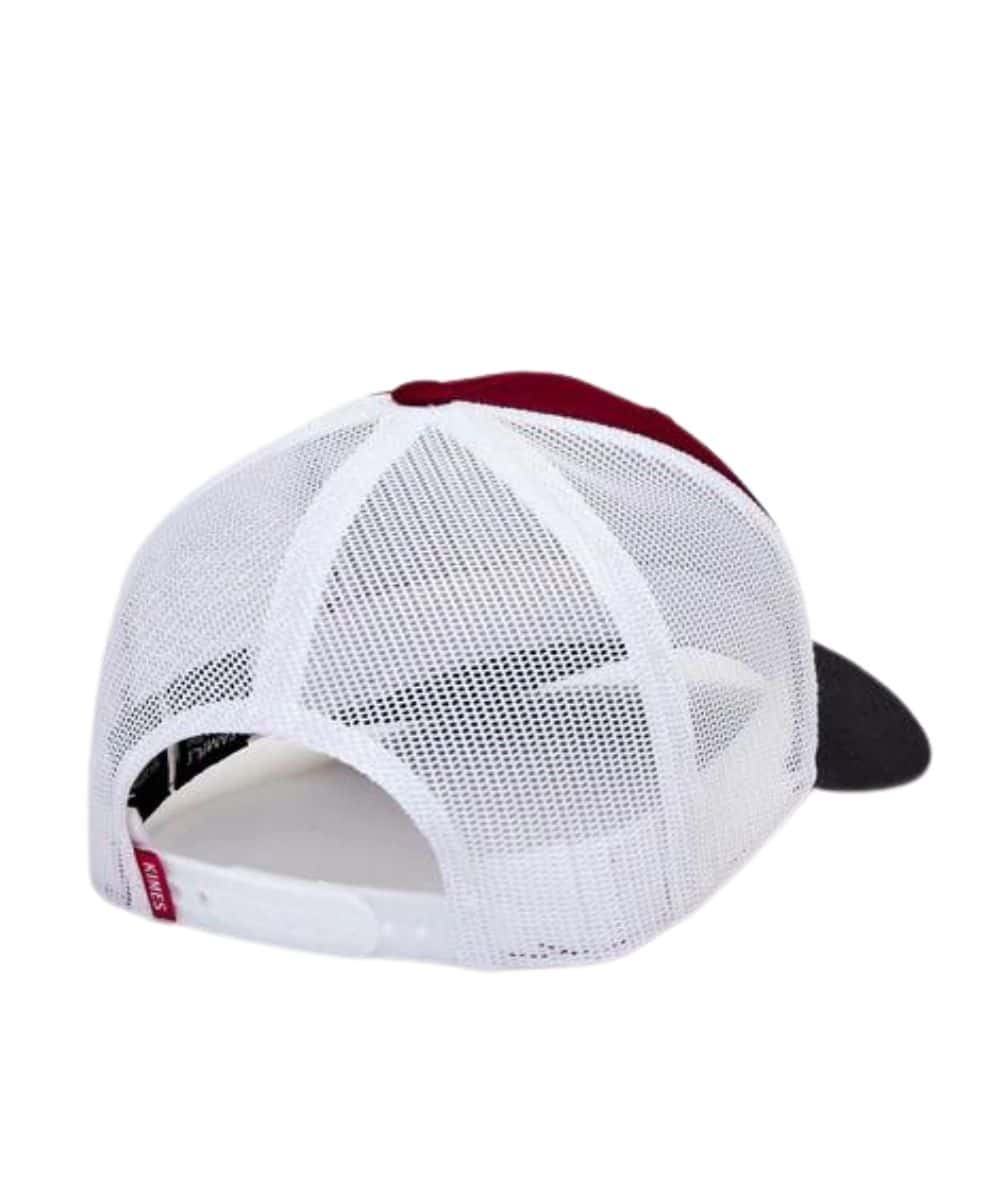 AMERICAN TRUCKER-BURGUNDY-a ! desc : ! caption :