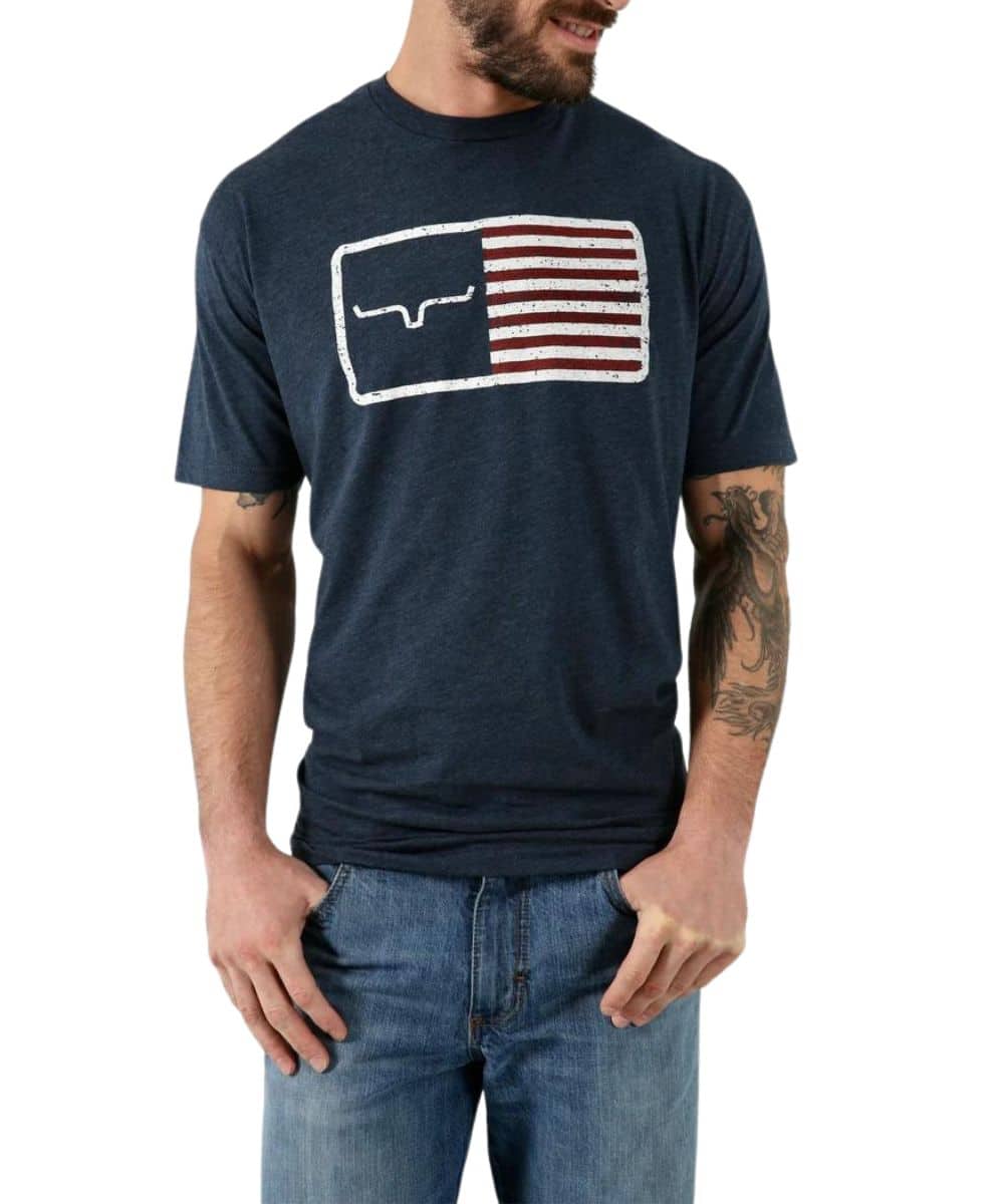 AMERICAN TRUCKER TEE-black ! desc : ! caption :
