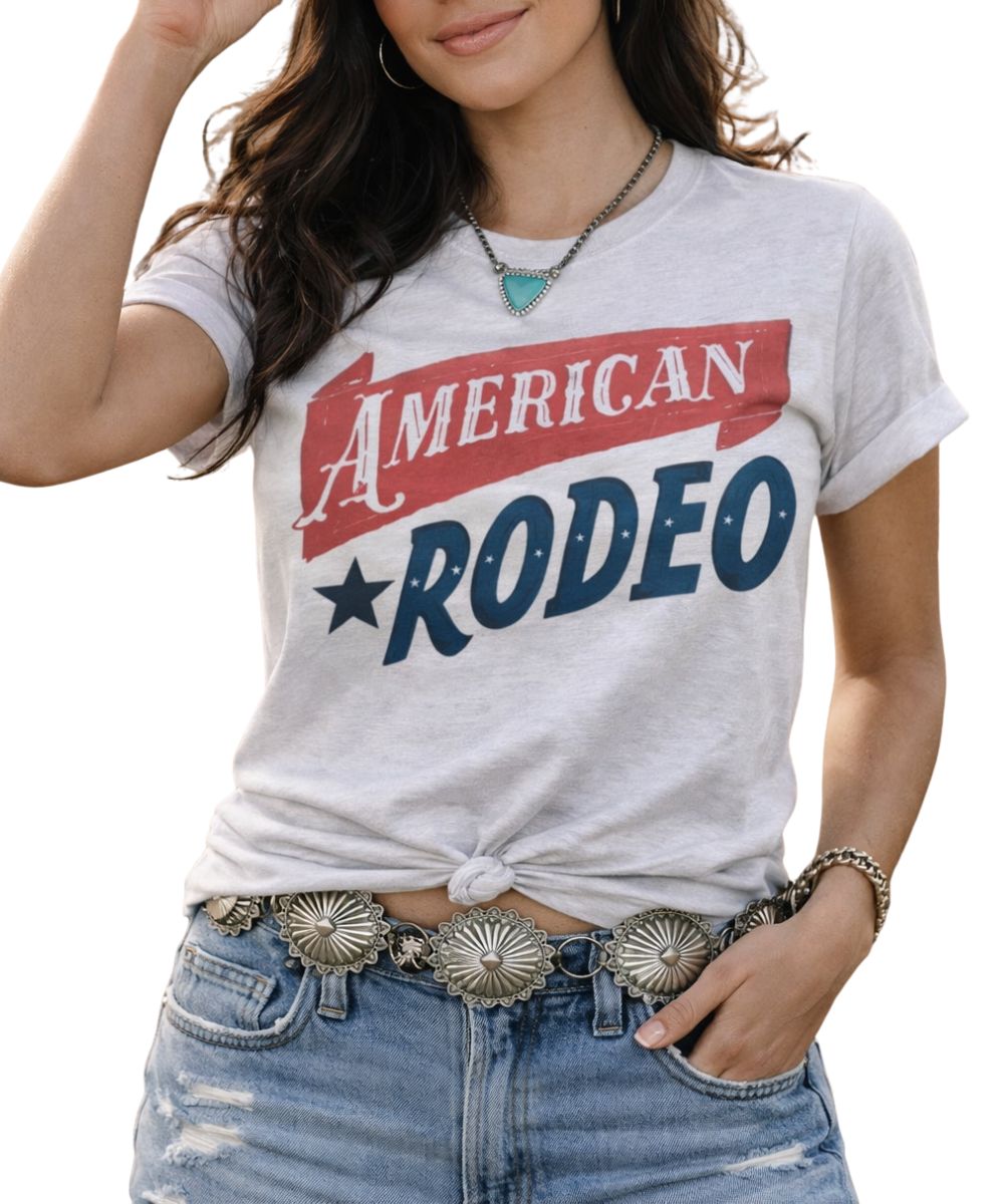 Wild Junkie Women's American Rodeo Classic Tee