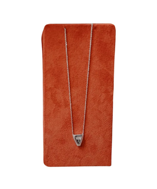 Women's Silver Snip Toe Necklace