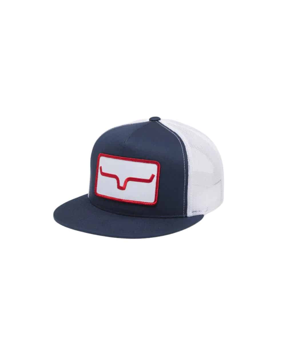 BANNER VENTILATED NAVY.WHITE ! desc : ! caption :