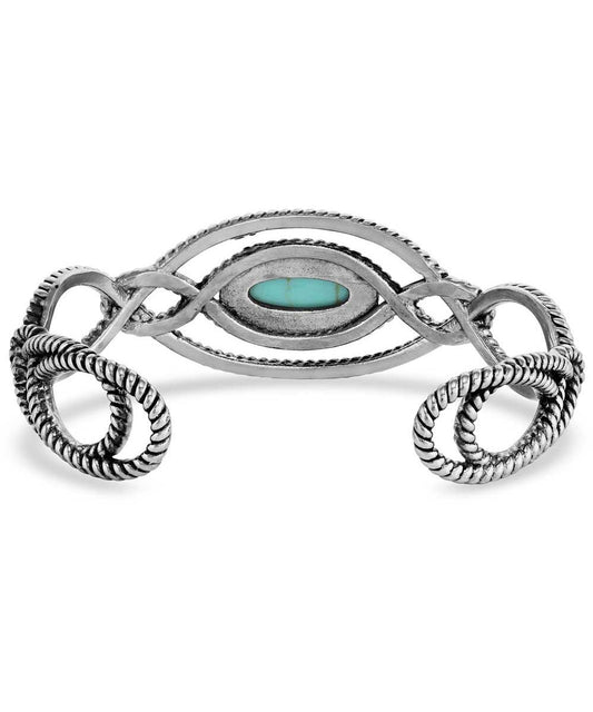 Montana Silversmiths Women's Bowline Knot Cuff Bracelet