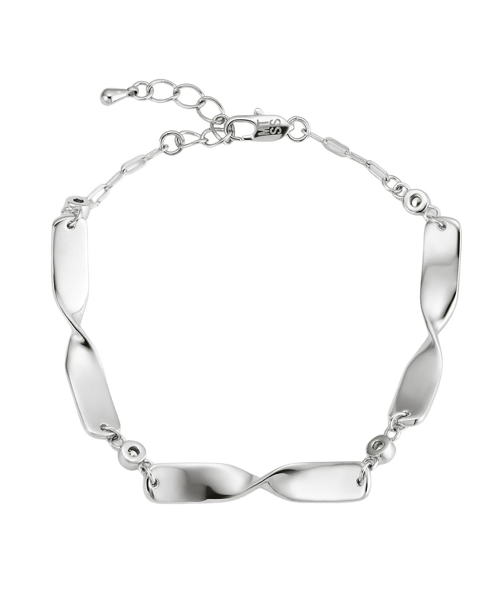 Montana Silversmiths Women's Flatland Twister Bracelet